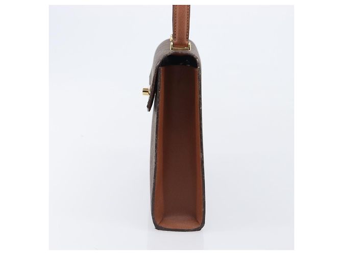 Louis Vuitton Malesherbes Monogram Canvas Castaño - vista 3