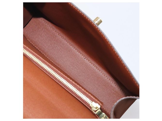 Louis Vuitton Malesherbes Monogram Canvas Castaño - vista 6