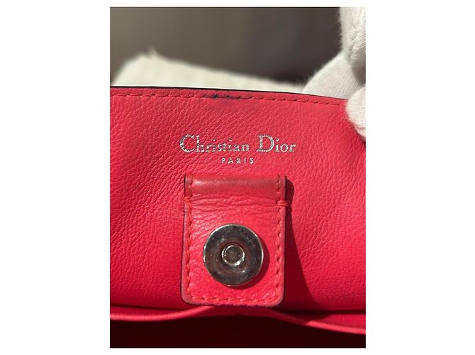 Christian Dior Sac Lady Dior en cuir noir - vue 12