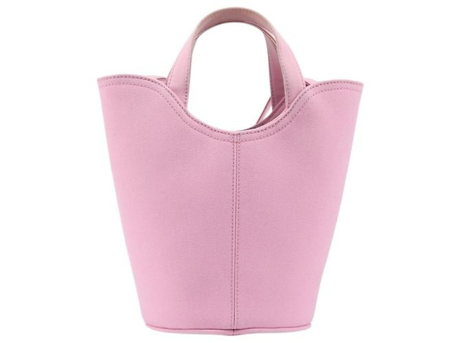 Balenciaga Wave Bucket Printed Canvas XS Rosa - vista 2