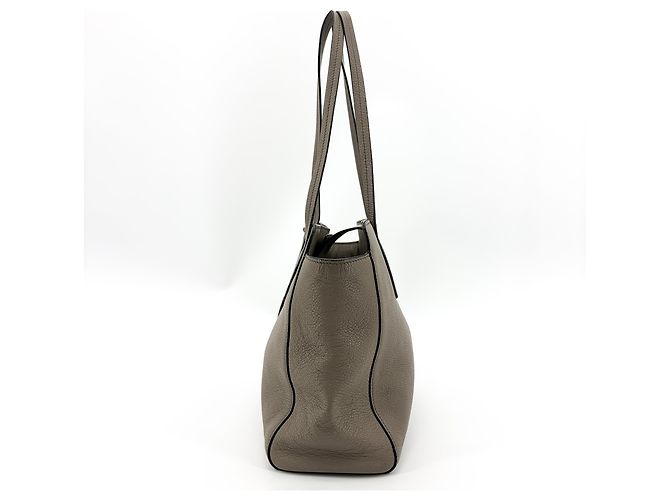 Sac à épaule Prada en cuir Medium Marron - vue 4