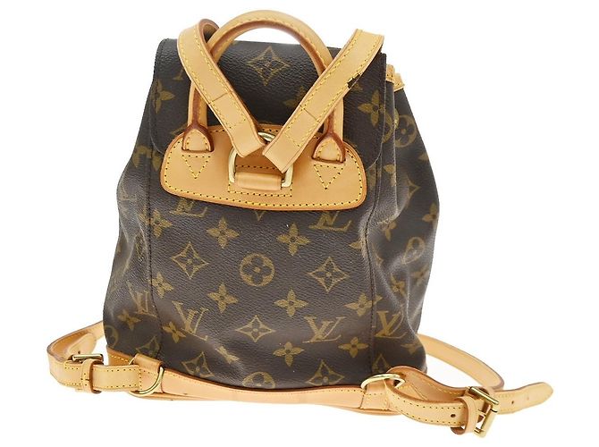Louis Vuitton Montsouris NNM Monogram Canvas Mini Braun - Ansicht 2