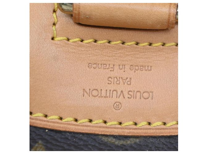 Louis Vuitton Montsouris NNM Monogram Canvas Mini Braun - Ansicht 6