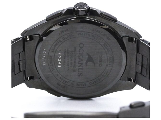 Orologio da uomo Casio Oceanus Titanium Manta Solar - vista 6