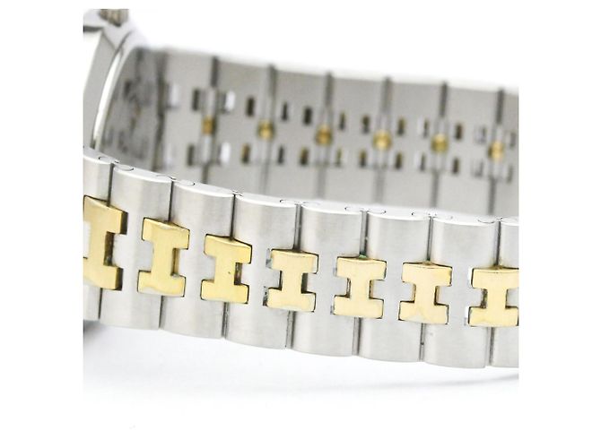 Hermès HERMES Sellier Damenarmbanduhr aus vergoldetem Stahl Quartz - Ansicht 3