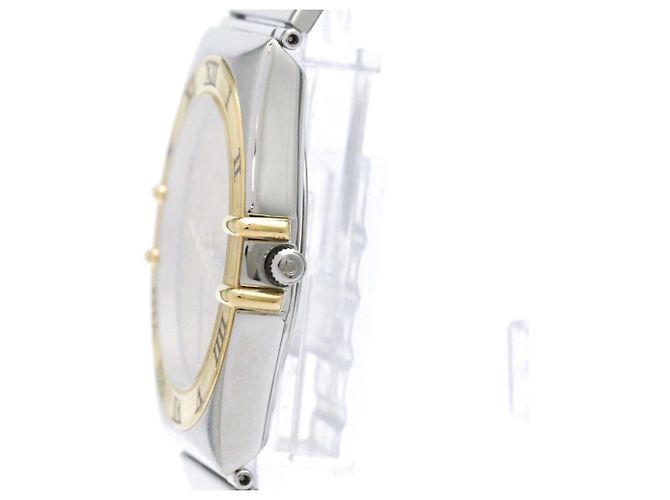 Relógio de pulso Omega Constellation 18K Gold Steel Quartz - vista 4