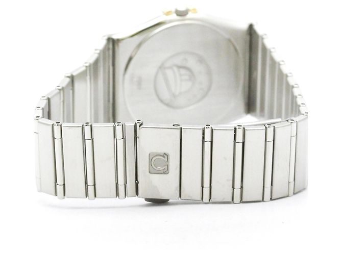 Relógio de pulso Omega Constellation 18K Gold Steel Quartz - vista 5