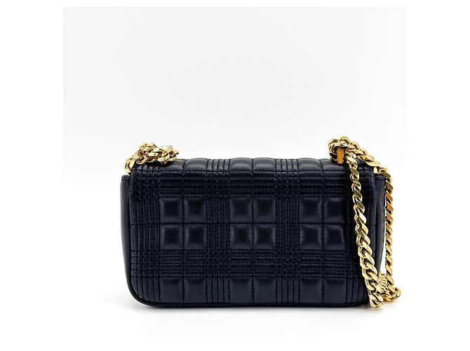 Burberry Lola Bum Quilted Lambskin Nero - vista 2