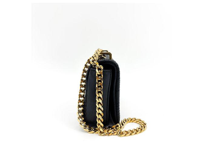 Burberry Lola Bum Quilted Lambskin Nero - vista 3