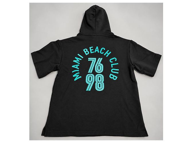MCM x Snipes Hoodie Schwarz mit Strass - Ansicht 2
