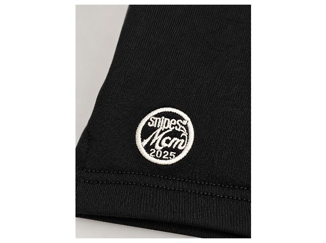 MCM x Snipes Hoodie Schwarz mit Strass - Ansicht 4
