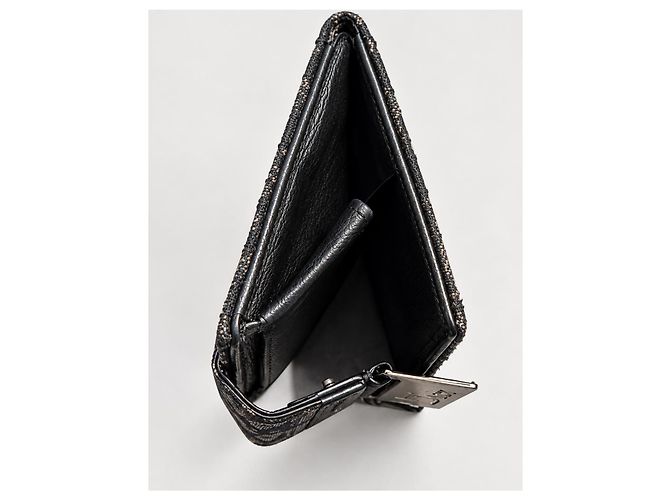 Autre Marque Diorama Wallet Black Monogram - view 6