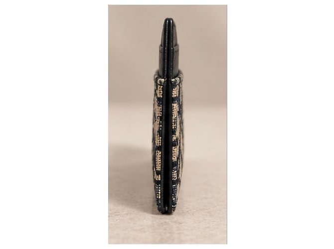 Autre Marque Tarjetero Dior Oblique Negro Beige Monograma - vista 3