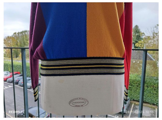 Marni Color-block Pullover aus Wolle und Kaschmir Mehrfarben - Ansicht 3