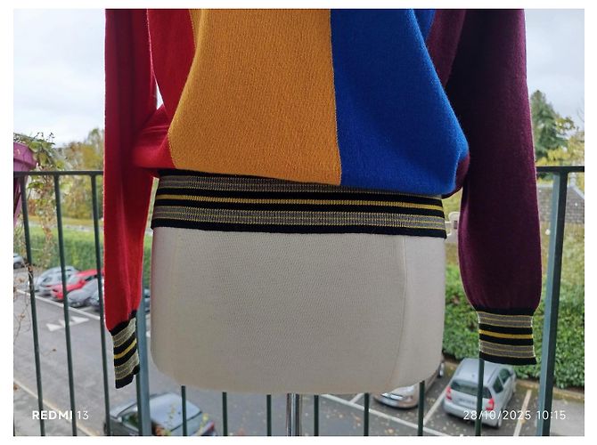 Marni Color-block Pullover aus Wolle und Kaschmir Mehrfarben - Ansicht 9