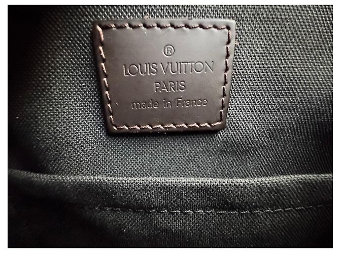 Louis Vuitton Monogram Vernis Houston Borsa a tracolla Marrone - vista 9