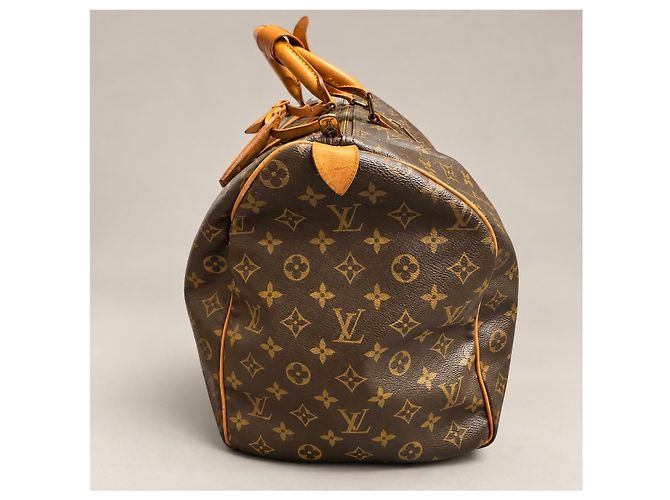 Louis Vuitton Keepall 50 Mala de Viagem Monogram Canvas Marrom Monograma - vista 2