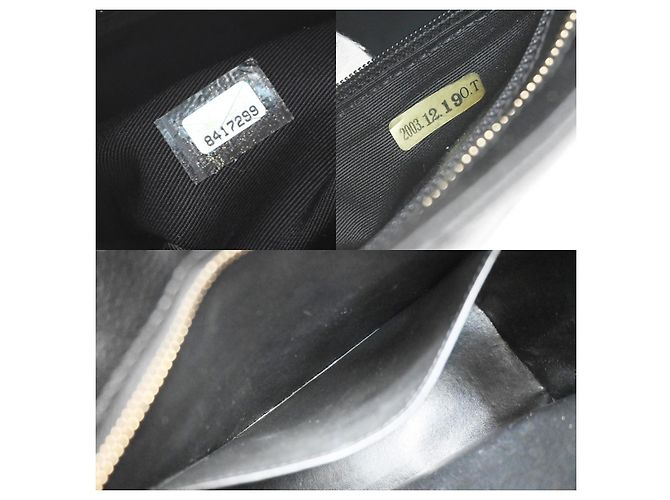 Chanel Medallion Quilted Caviar Nero - vista 7
