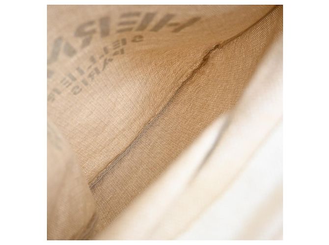 Hermès Hermes Aline Toile GM Bege - vista 5
