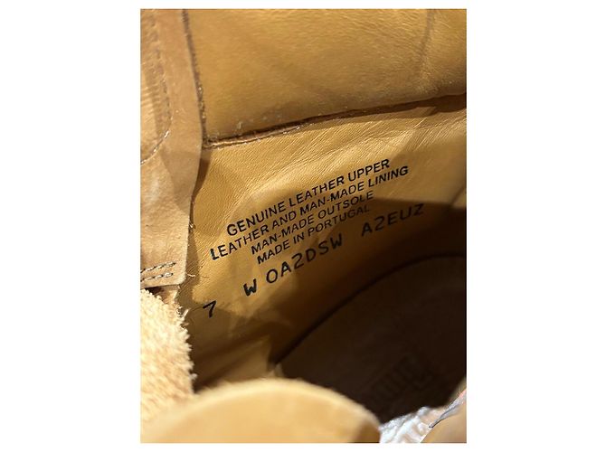 Botas Jimmy Choo x Timberland de cuero Castaño - vista 4