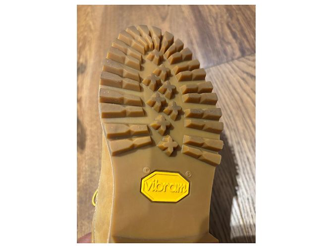 Botas Jimmy Choo x Timberland de cuero Castaño - vista 6