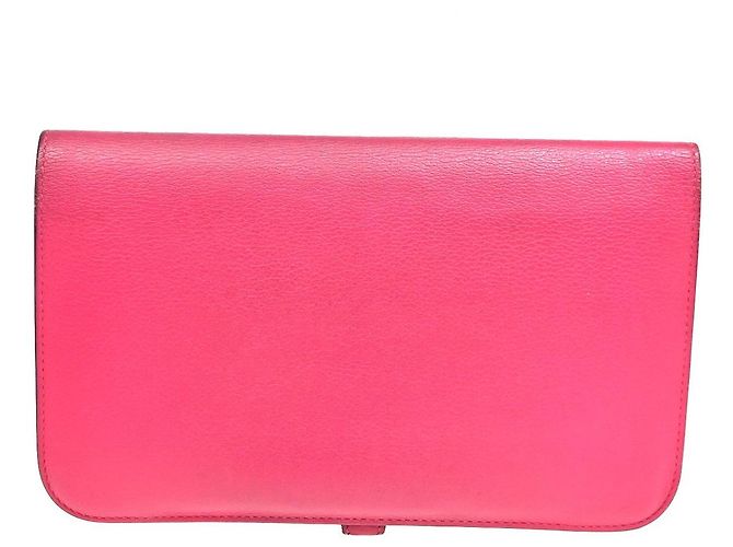 Hermès Hermes Dogon Duo Combined Leather Rosa - vista 2