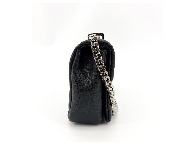 Burberry Lola Wallet on Chain aus gestepptem Leder Schwarz - Ansicht 5