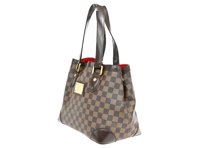 Louis Vuitton Hampstead Damier PM Marron - vue 3