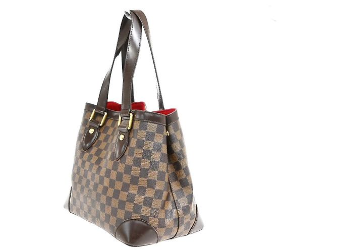 Louis Vuitton Hampstead Damier PM Marron - vue 4