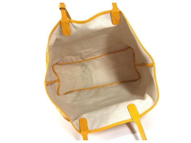 Borsa Tote Goyard Saint Louis PM Giallo - vista 10