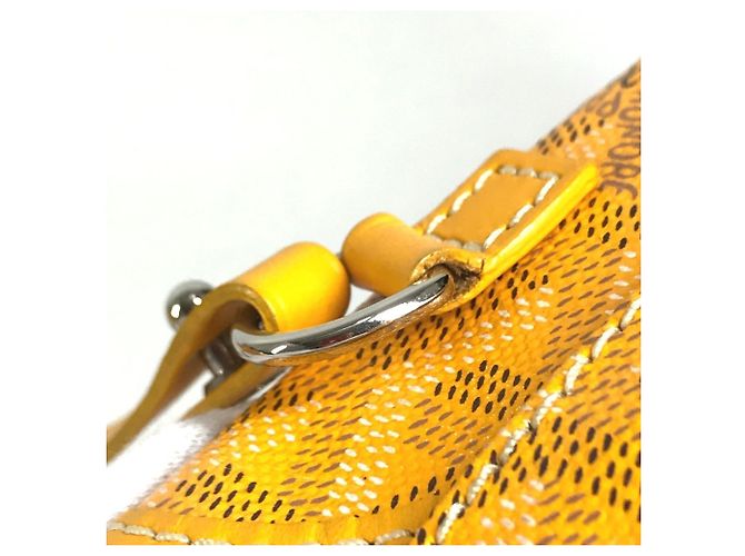 Borsa Tote Goyard Saint Louis PM Giallo - vista 16
