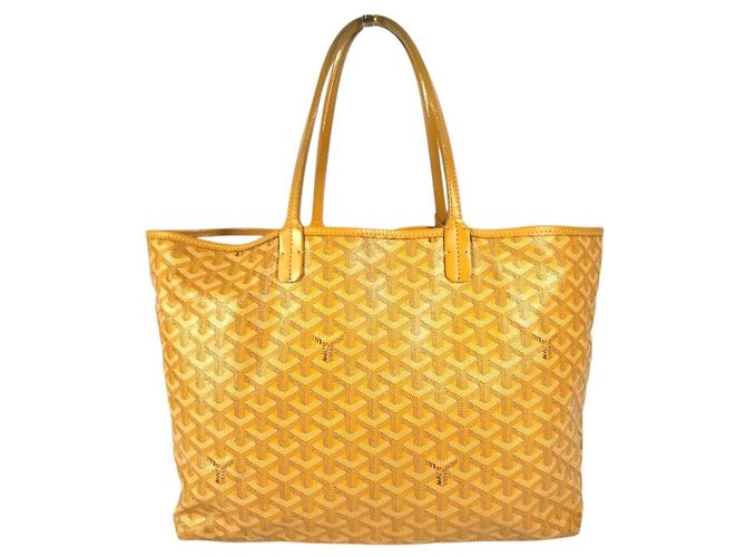 Borsa Tote Goyard Saint Louis PM Giallo - vista 3