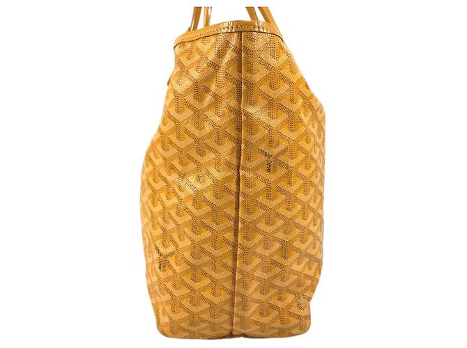 Borsa Tote Goyard Saint Louis PM Giallo - vista 5