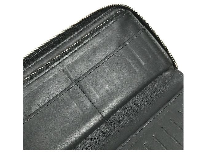 Louis Vuitton Damier Infini Lange Geldbörse Schwarz - Ansicht 13