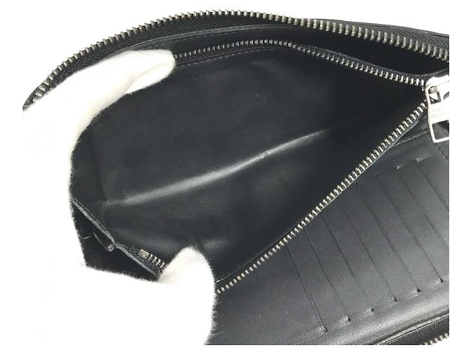Louis Vuitton Damier Infini Lange Geldbörse Schwarz - Ansicht 15