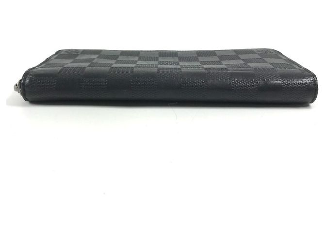 Louis Vuitton Damier Infini Lange Geldbörse Schwarz - Ansicht 5