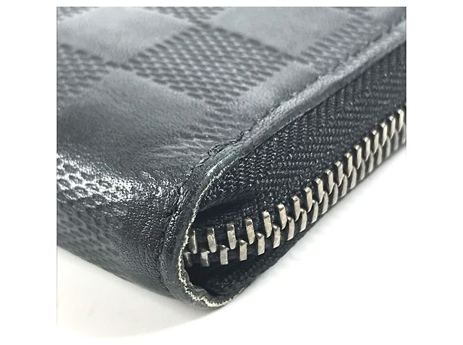 Louis Vuitton Damier Infini Lange Geldbörse Schwarz - Ansicht 6