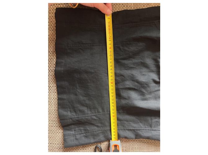 Dries Van Noten Top sin mangas negro con cuello de volantes dorados - vista 10