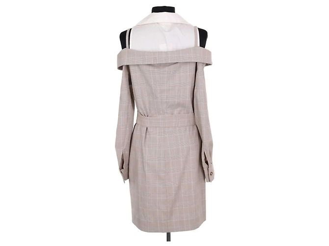 Abito Maje beige - vista 4
