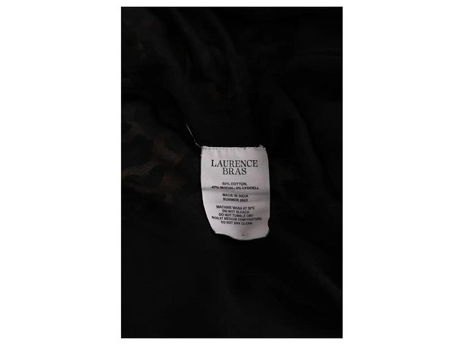 Gonna Laurence Bras in cotone beige - vista 6