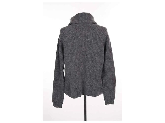 Pull en cachemire gris Max & Moi M - vue 4