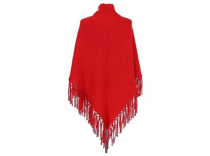 Capa de lana roja Max Mara - vista 3