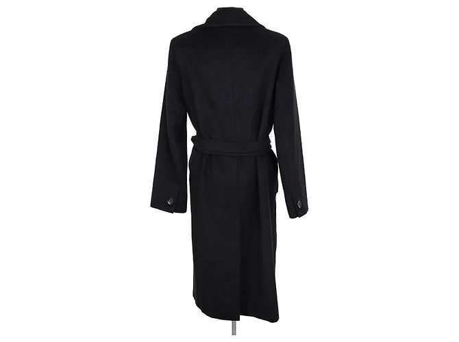 Cappotto in lana nero Max Mara - vista 4