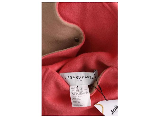 Gerard Darel Cappotto reversibile camel Cammello - vista 6