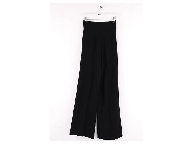 Yves Saint Laurent Weite schwarze Hose - Ansicht 3