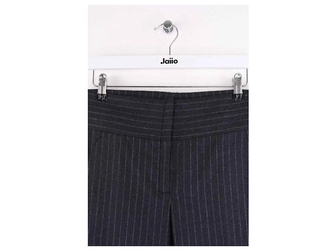 Balmain Bootcut-Hose Anthrazit Anthrazitgrau - Ansicht 2