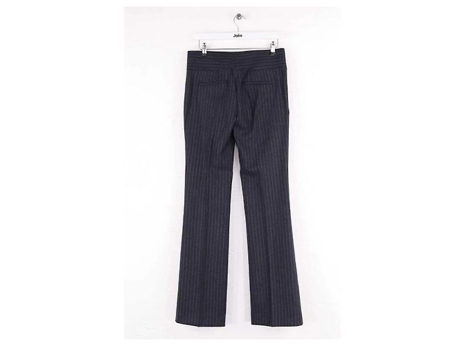 Balmain Bootcut-Hose Anthrazit Anthrazitgrau - Ansicht 3