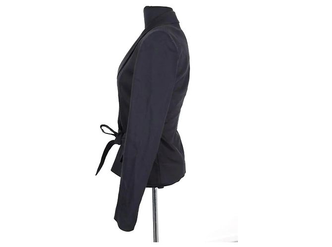 Blazer de algodão preto Dolce & Gabbana - vista 3