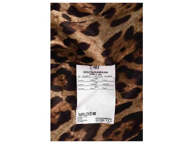Blazer de algodão preto Dolce & Gabbana - vista 6