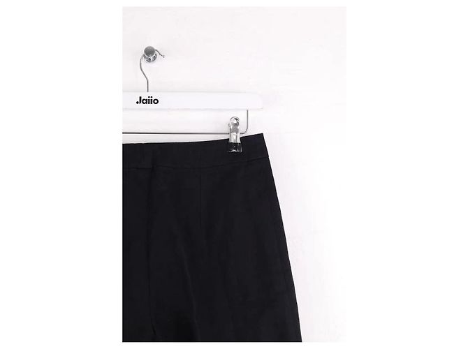 Dries Van Noten Schwarze gerade Hose - Ansicht 4